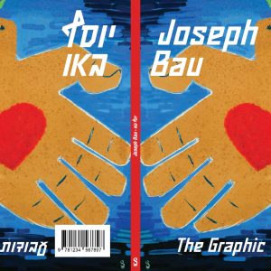 קטלוג של חלק מהעבודות הגרפיות של יוסף באו. כריכה המראה את סמל האהבה והשלום - כף יד פתוחה בצורת יונה עם לב ועלה זית.