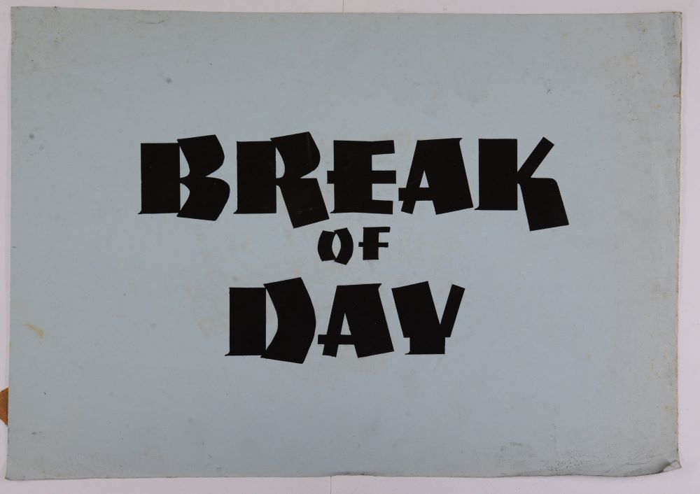 כותרת לסרט Break of Day